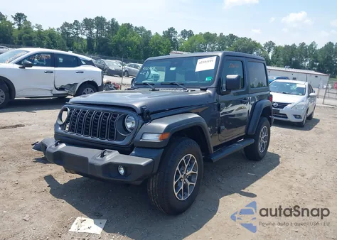 2025 Jeep Wrangler 2-Door Sport S 4X4 из США, поврежденный, VIN 1C4PJXANXSW532595